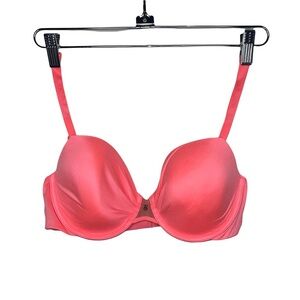 VICTORIA’S SECRET Pink Fabulous Lined Demi/Demi-Buste 36C